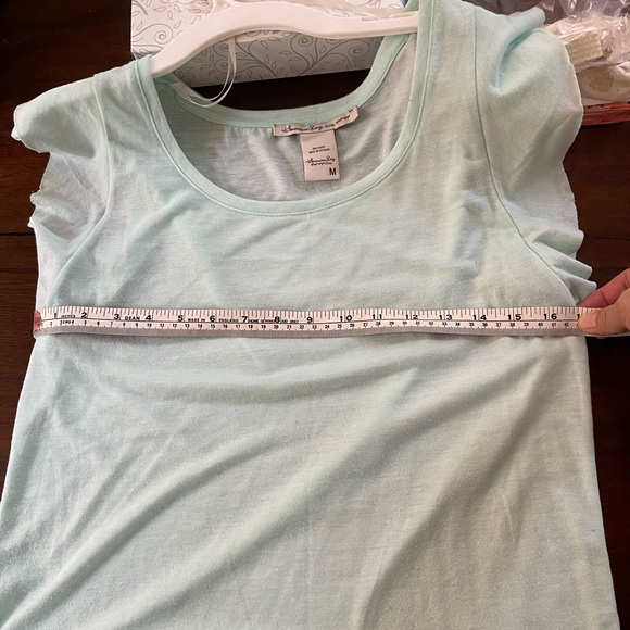 American Rag mint green size M top - Picture 4 of 5